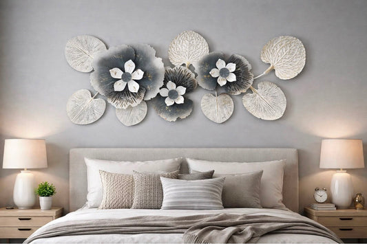 Modern Botanical Metal Wall Art