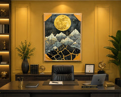 Moon Over Emerald Mountains