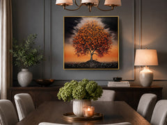 Luxury Autumn Tree of Life Epoxy