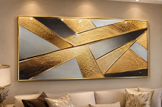 abstract epoxy resin wall art