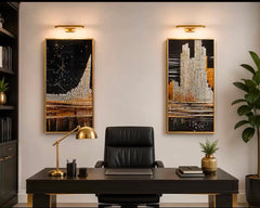 Luxury Black, Gold & Crystal