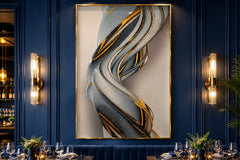 Luxury Blue, Gold