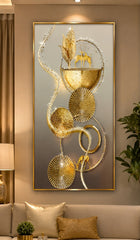 Luxury golden Botanical