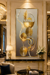 Luxury golden Botanical
