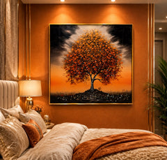 Luxury Autumn Tree of Life Epoxy