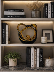 Luxury Abstract Gold Ceramic