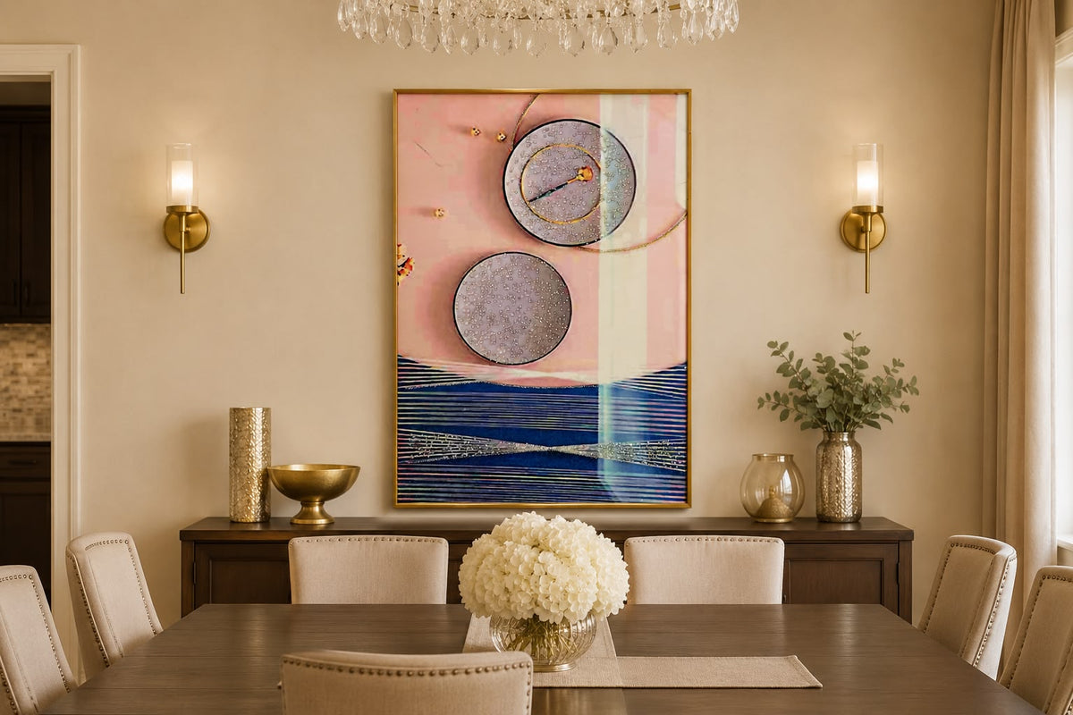 Luxury Abstract Epoxy Shiny