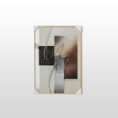 Wallscape Abstraction Epoxy Art - (60 x 32 Inches)