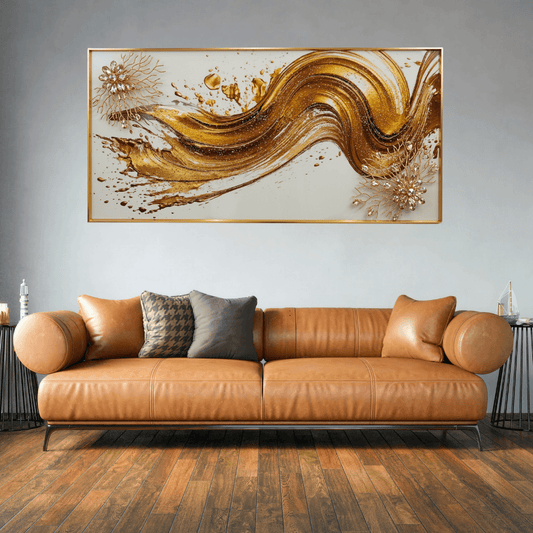 Golden Flow Elegance
