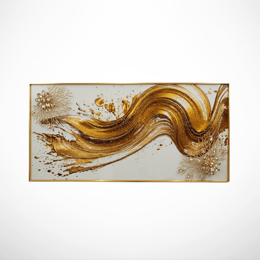Golden Flow Elegance