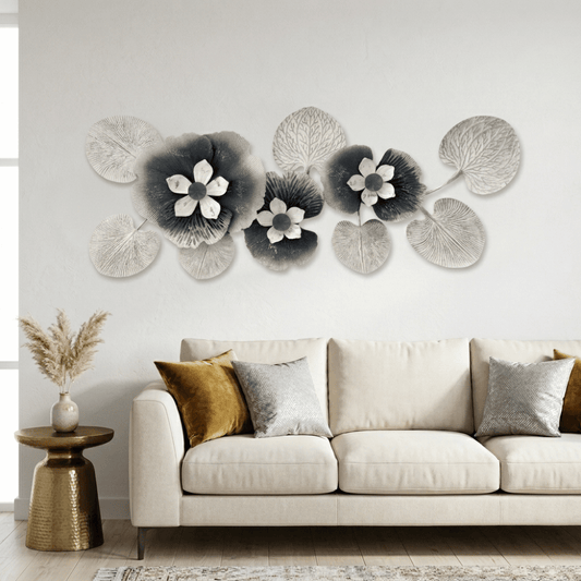 Metal Flower Wall Art