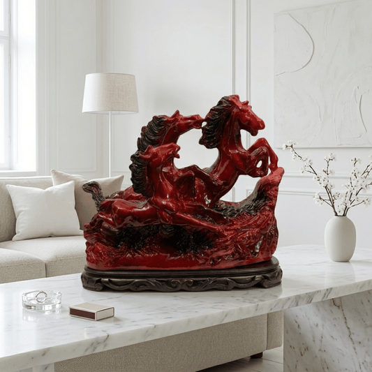 Trio of Horses – A Symbol of Prosperity and Good Destiny