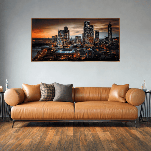 Golden Hour Skyline Majesty