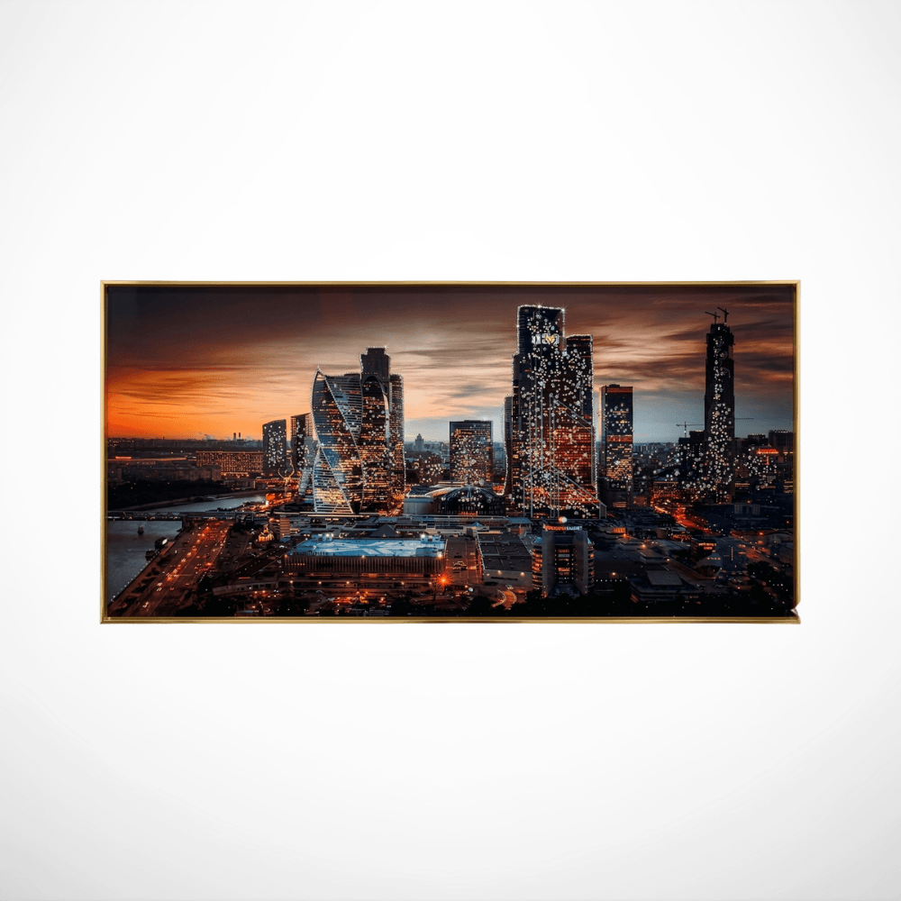 Golden Hour Skyline Majesty